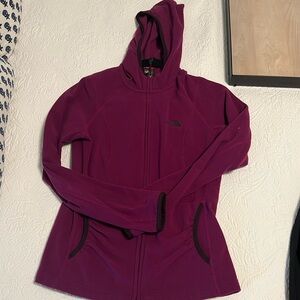 Purple North Face jacket